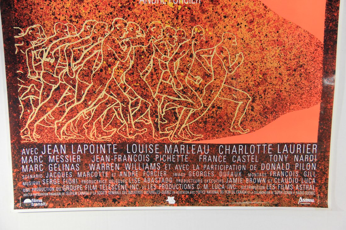 Une Histoire Inventée 1990 Movie Poster Rolled 26 x 37 Canada André Forcier L015818