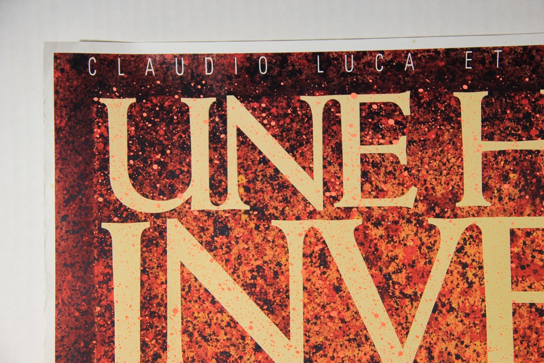 Une Histoire Inventée 1990 Movie Poster Rolled 26 x 37 Canada André Forcier L015818