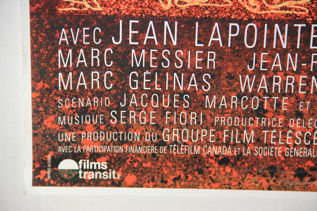 Une Histoire Inventée 1990 Movie Poster Rolled 26 x 37 Canada André Forcier L015818