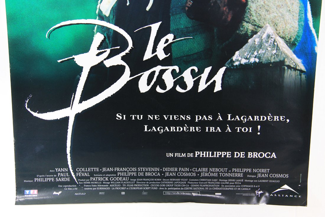 Le Bossu 1997 Movie Poster Rolled 27 x 40 Affiche Daniel Auteuil Vincent Perez L015826