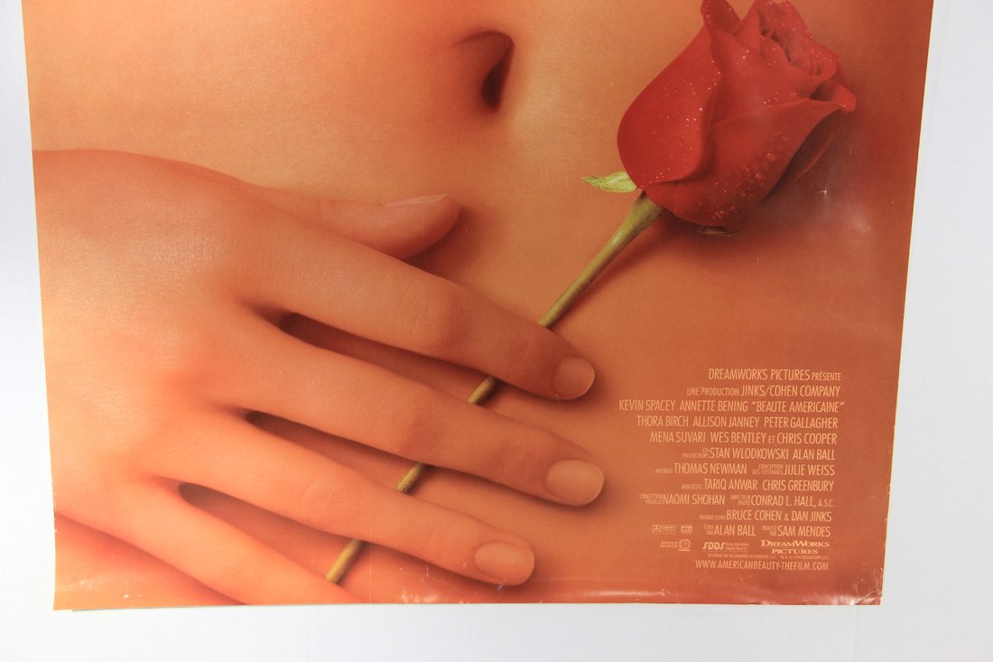 American Beauty 1999 Movie Poster Rolled 27 x 39 FRENCH Sam Mendes L015829