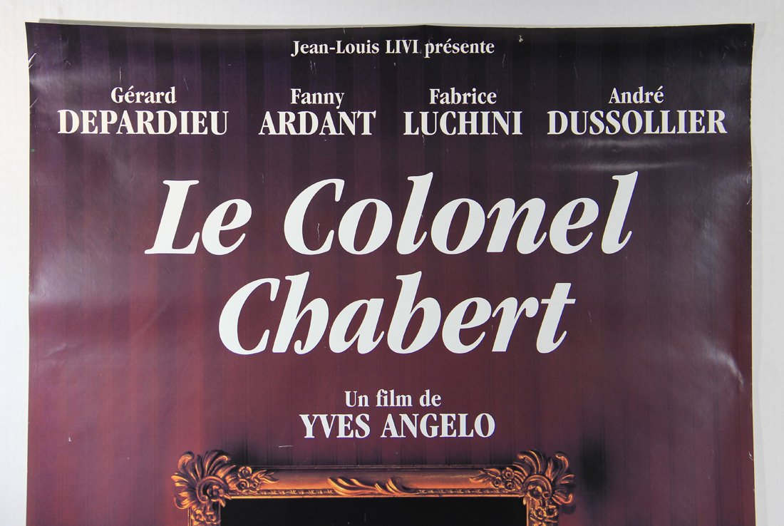 La Colonel Chabert 1994 Movie Poster Rolled 26 x 39 Gérard Depardieu Fanny Ardant L015837