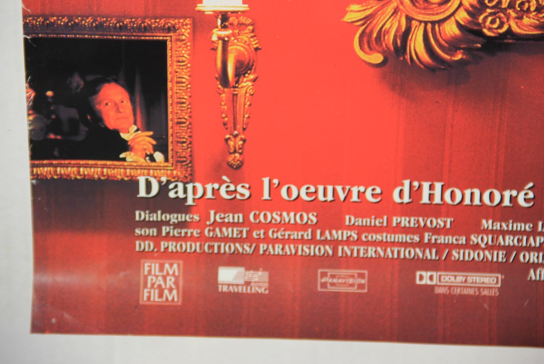 La Colonel Chabert 1994 Movie Poster Rolled 26 x 39 Gérard Depardieu Fanny Ardant L015837