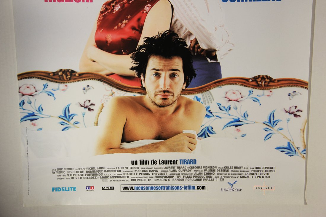 Mensonges Et Trahisons 2004 Movie Poster Rolled 27 x 39 Edouard Baer Marie-Josée Croze L015842