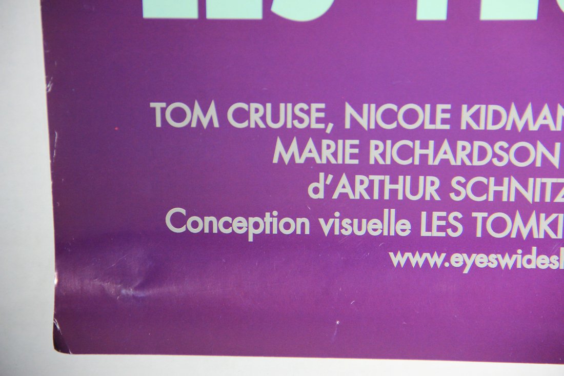 Eyes Wide Shut 1999 Movie Poster Rolled 27 x 40 French Kubrick Kidman Cruise L015850