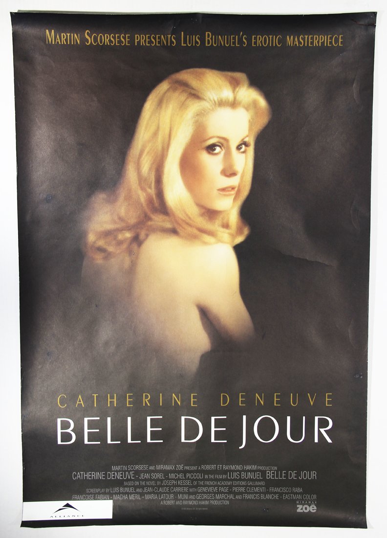 Belle De Jour 1995 (1967) Double Sided Movie Poster Rolled 27 x 40 Catherine Deneuve L015852