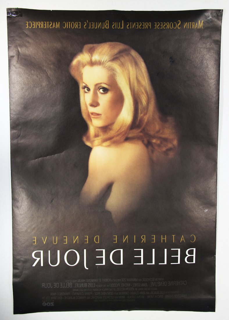 Belle De Jour 1995 (1967) Double Sided Movie Poster Rolled 27 x 40 Catherine Deneuve L015852