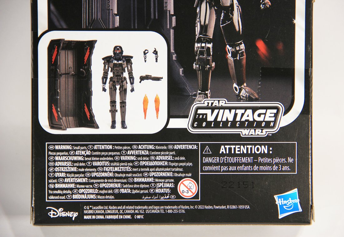 Star Wars Dark Trooper Deluxe Pack Vintage Collection The Mandalorian Action Figure MISB L015855