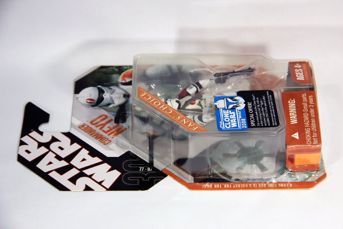 Star Wars Commander Neyo 30th Anniversary 2007 Saga Legends Action Figure With Coin MOC L015856