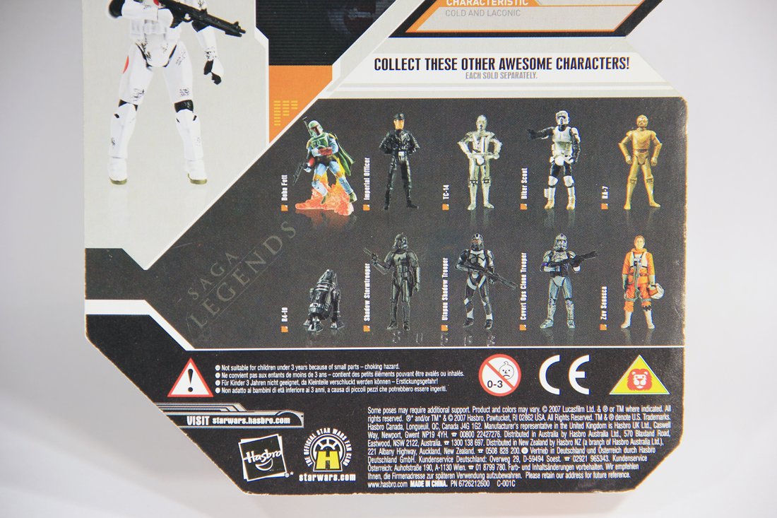 Star Wars Commander Neyo 30th Anniversary 2007 Saga Legends Action Figure With Coin MOC L015856