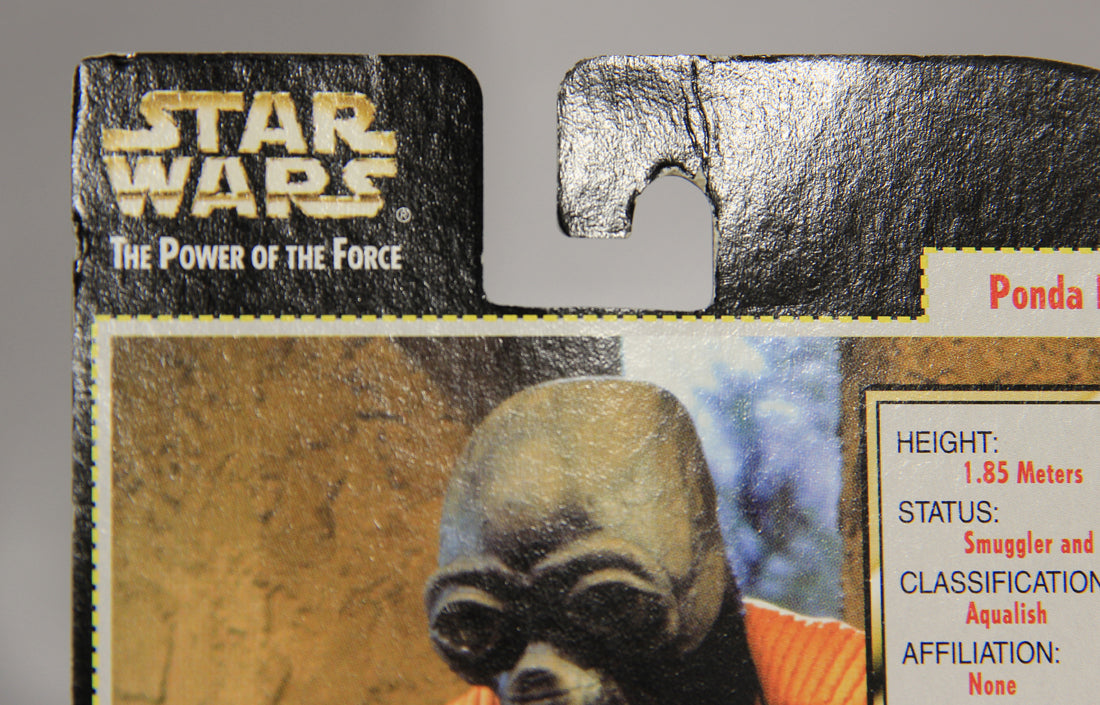 Star Wars Ponda Baba Walrus Man Grey Beard 1996 POTF ENG Card Collection 2 L015867