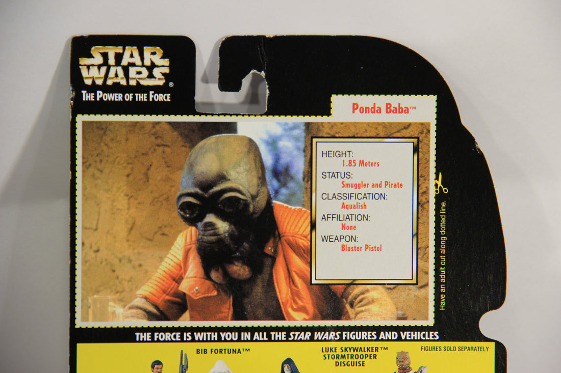 Star Wars Ponda Baba Walrus Man Grey Beard 1996 POTF ENG Card Collection 2 L015867