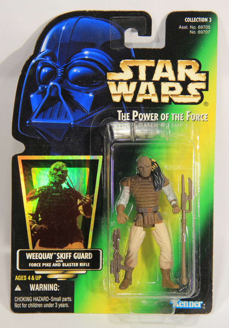 Star Wars Weequay Skiff Guard 1996 POTF ENG Holofoil Card Collection 3 L015868
