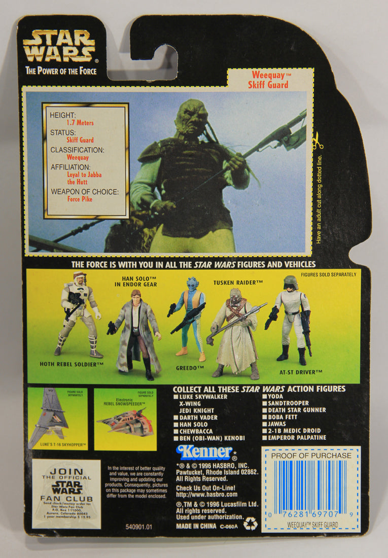 Star Wars Weequay Skiff Guard 1996 POTF ENG Holofoil Card Collection 3 L015868