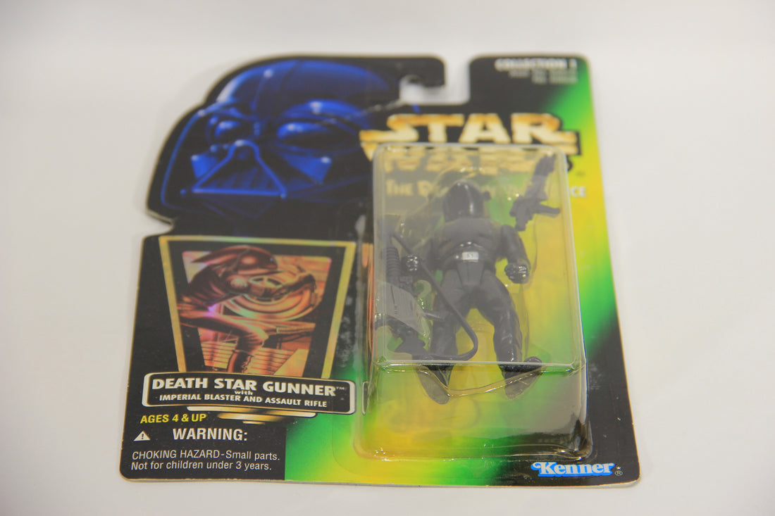 Star Wars Death Star Gunner 1996 POTF Figure ENG Holofoil Card Collection 1 L015869