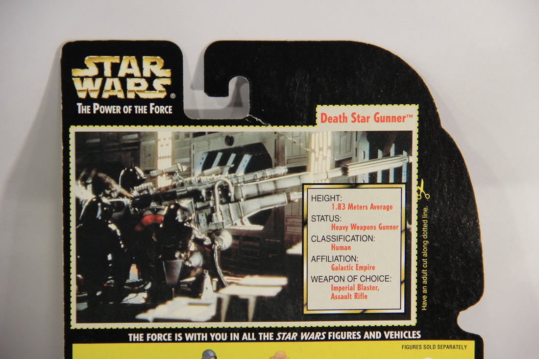 Star Wars Death Star Gunner 1996 POTF Figure ENG Holofoil Card Collection 1 L015869
