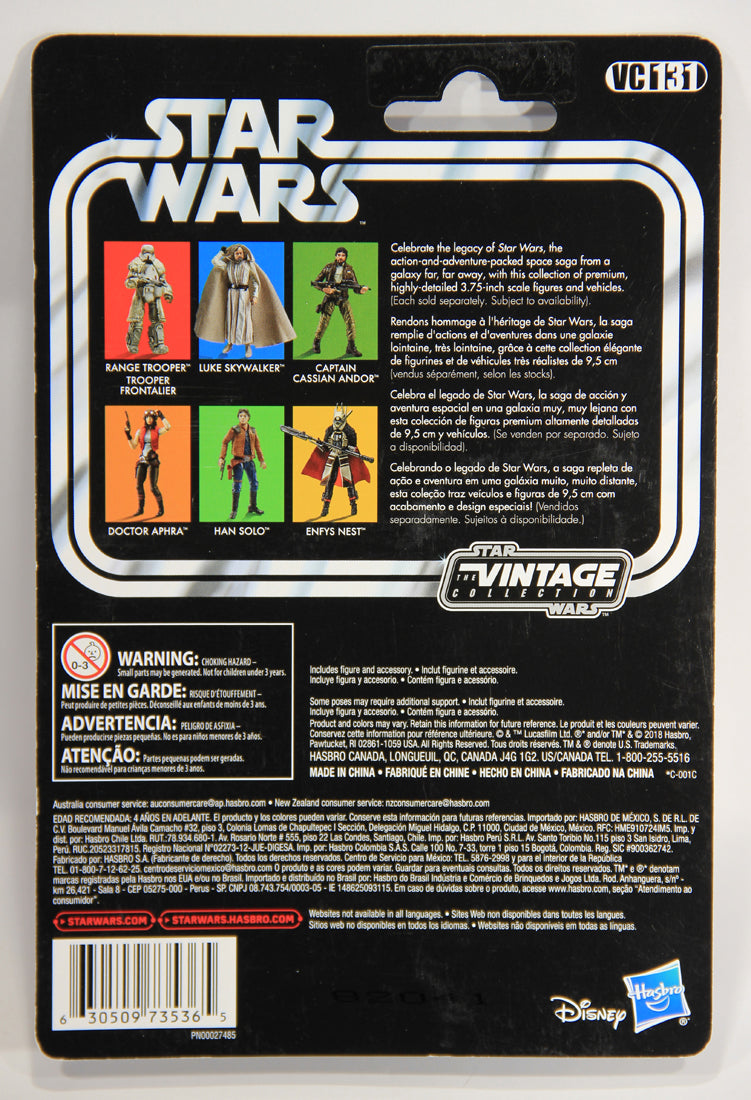 Star Wars Luke Skywalker Vintage Collection VC131 The Last Jedi Damaged Card L015870