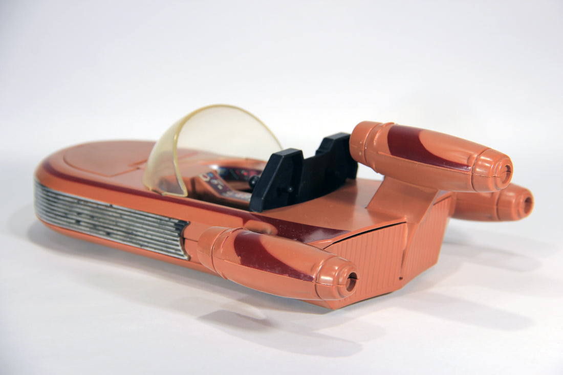 Star Wars 1978 Landspeeder Vintage With Rare GDE FR-ENG Canadian Box Kenner L015872