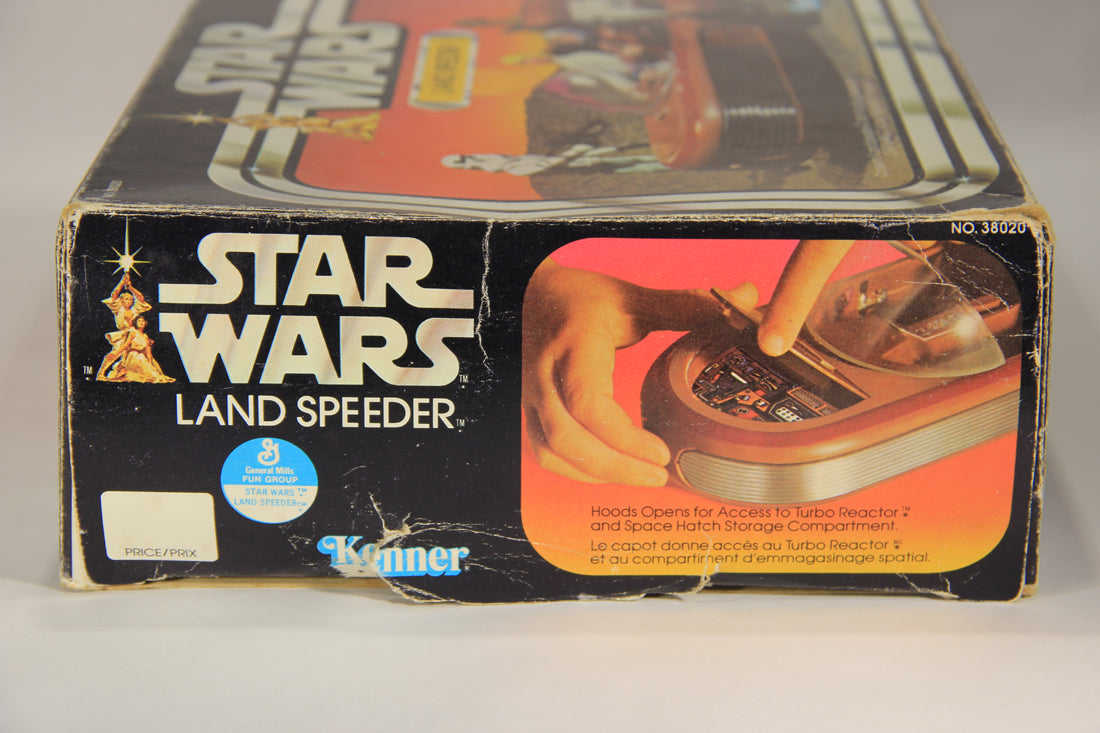 Star Wars 1978 Landspeeder Vintage With Rare GDE FR-ENG Canadian Box Kenner L015872
