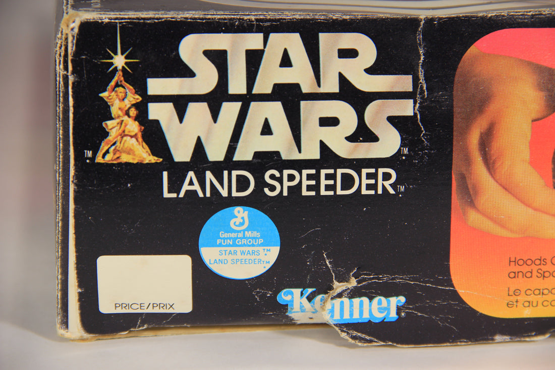 Star Wars 1978 Landspeeder Vintage With Rare GDE FR-ENG Canadian Box Kenner L015872