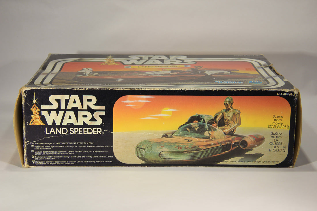 Star Wars 1978 Landspeeder Vintage With Rare GDE FR-ENG Canadian Box Kenner L015872