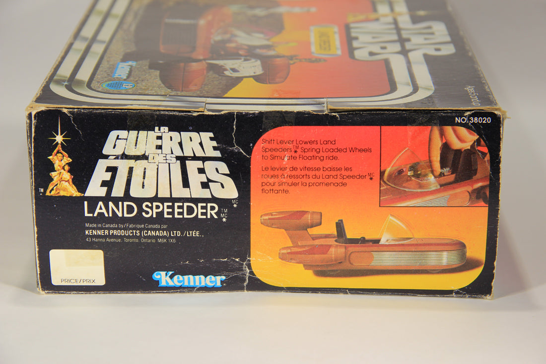 Star Wars 1978 Landspeeder Vintage With Rare GDE FR-ENG Canadian Box Kenner L015872