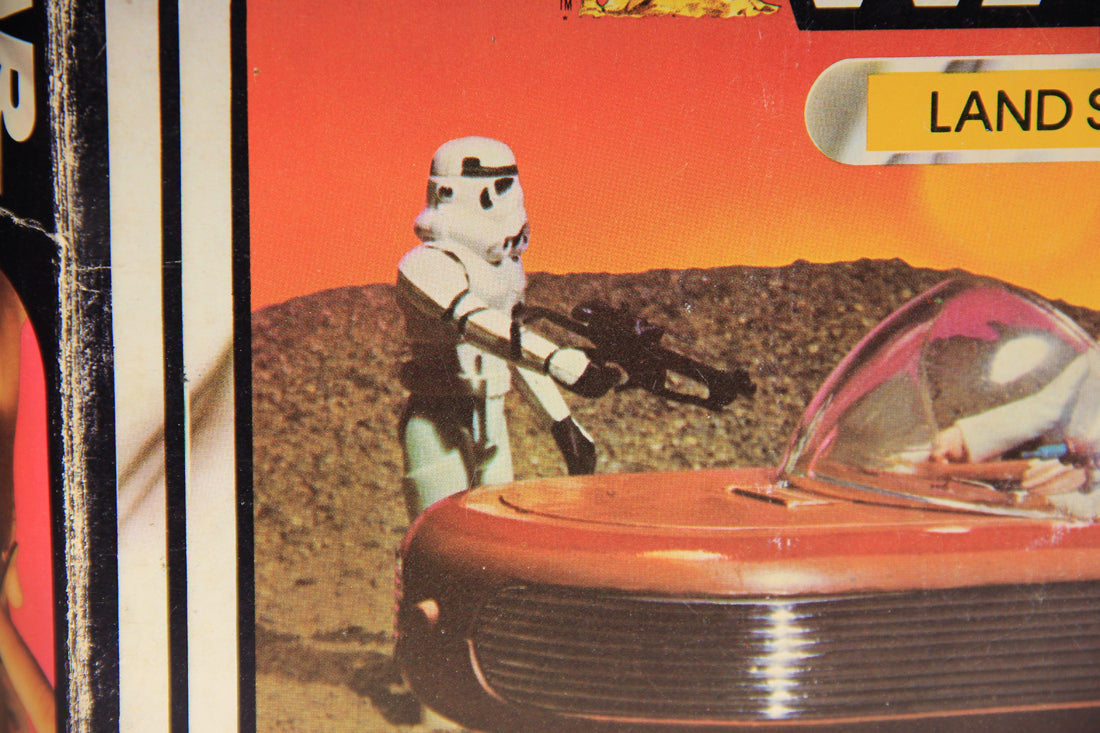 Star Wars 1978 Landspeeder Vintage With Rare GDE FR-ENG Canadian Box Kenner L015872
