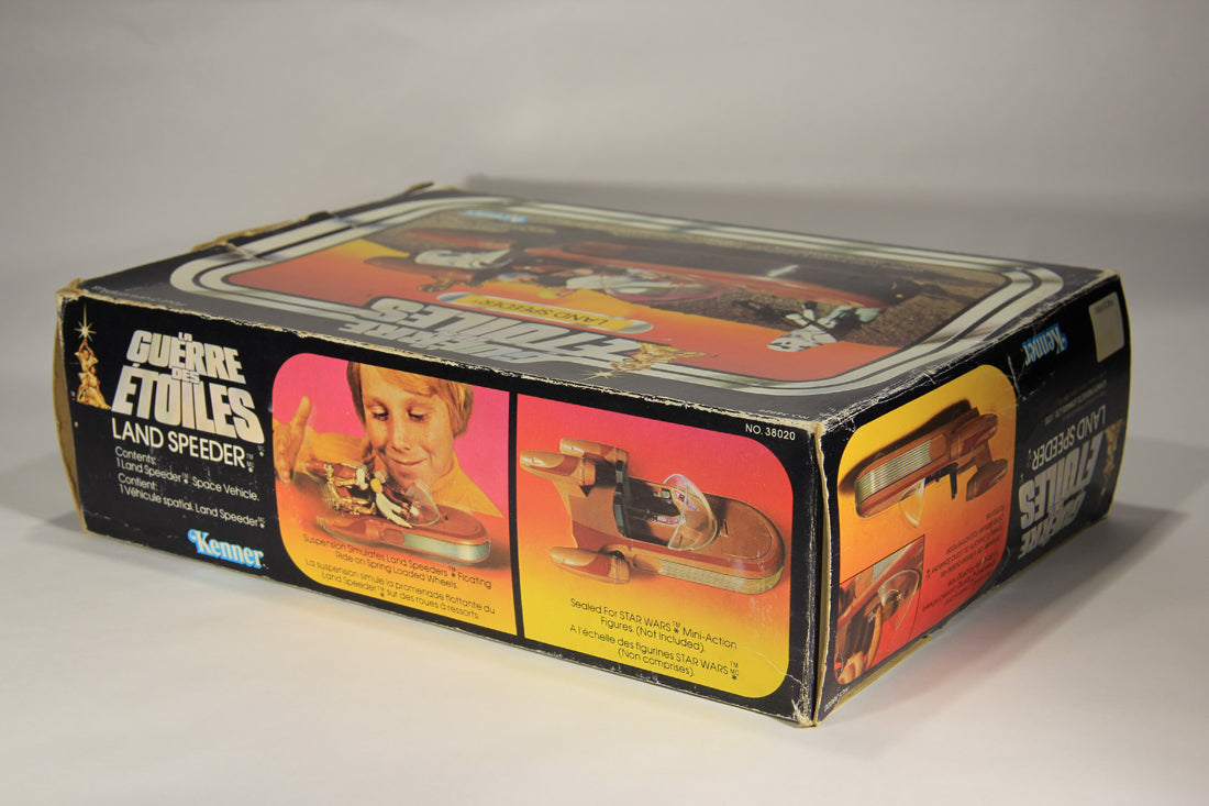 Star Wars 1978 Landspeeder Vintage With Rare GDE FR-ENG Canadian Box Kenner L015872