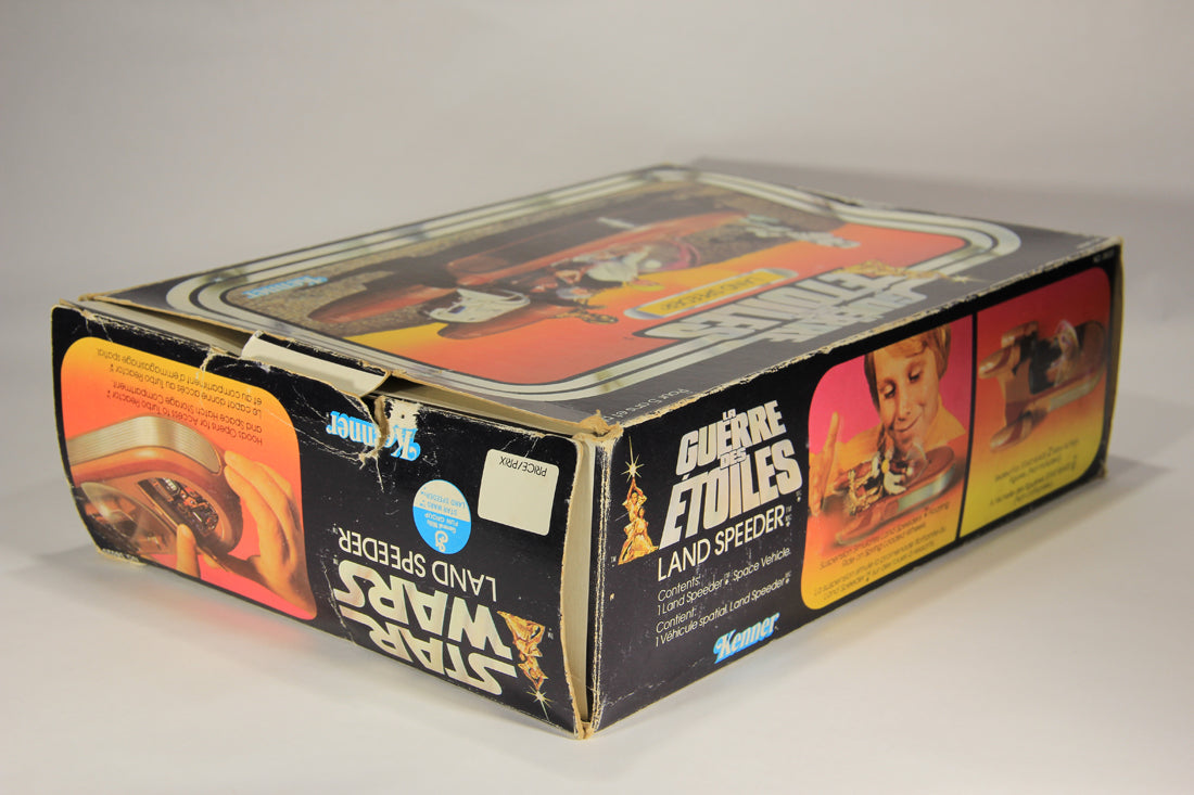Star Wars 1978 Landspeeder Vintage With Rare GDE FR-ENG Canadian Box Kenner L015872