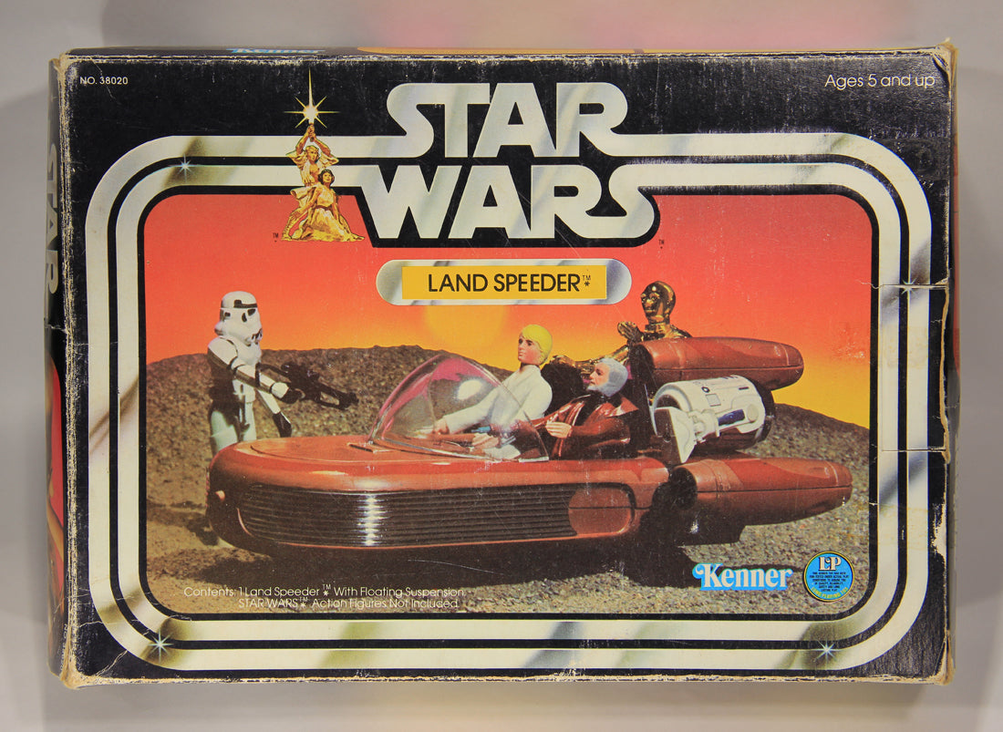 Star Wars 1978 Landspeeder Vintage With Rare GDE FR-ENG Canadian Box Kenner L015872