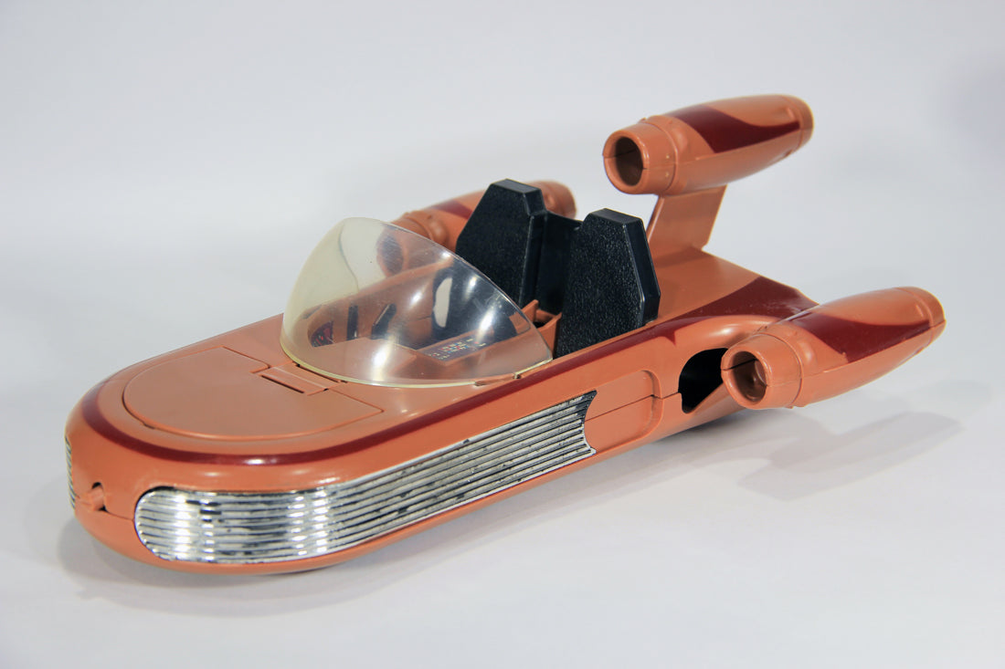 Star Wars 1978 Landspeeder Vintage With Rare GDE FR-ENG Canadian Box Kenner L015872