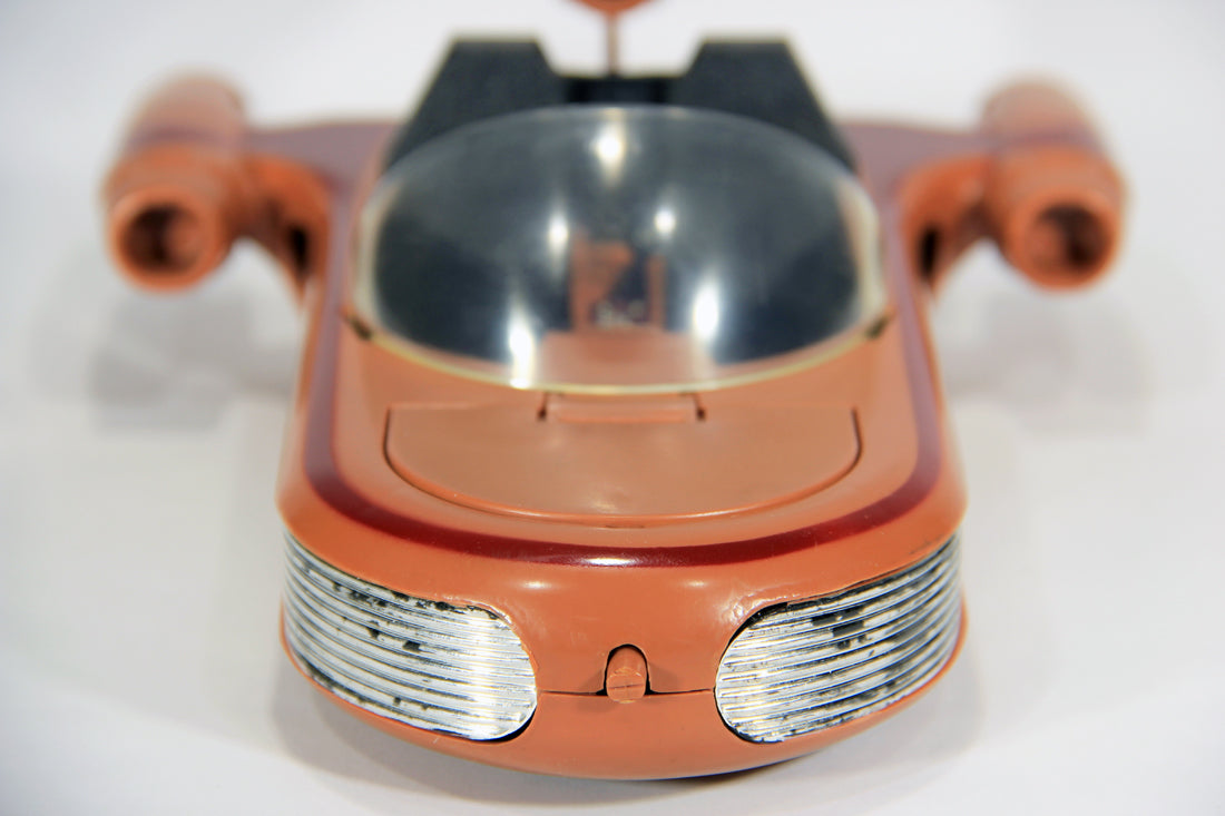Star Wars 1978 Landspeeder Vintage With Rare GDE FR-ENG Canadian Box Kenner L015872