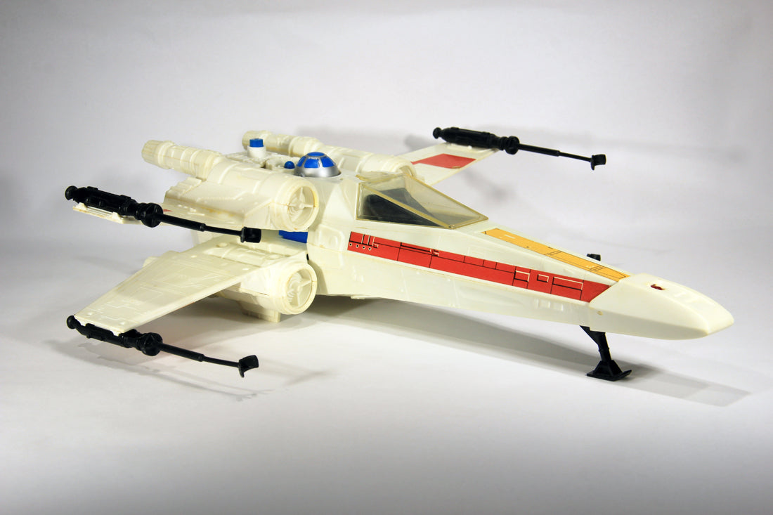 Star Wars 1978 X-Wing Fighter Vintage With Rare GDE FR-ENG Canadian Box Works L015873