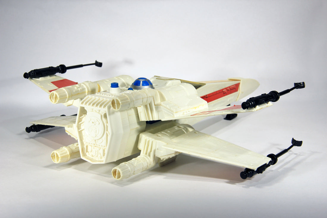Star Wars 1978 X-Wing Fighter Vintage With Rare GDE FR-ENG Canadian Box Works L015873