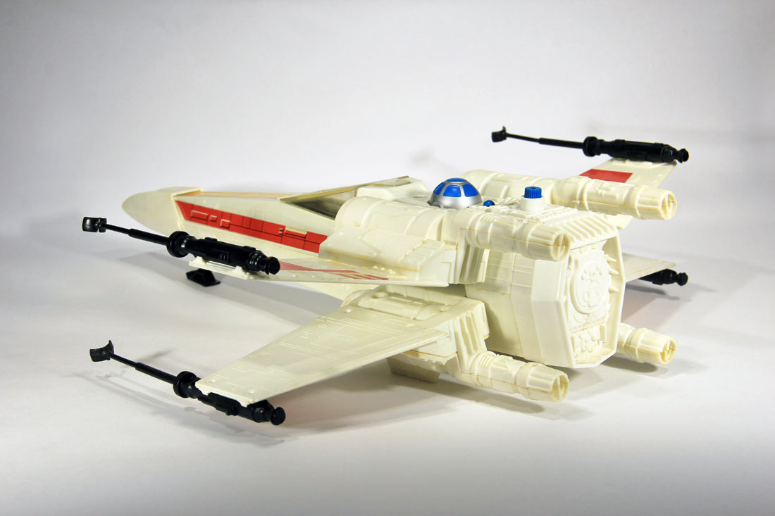 Star Wars 1978 X-Wing Fighter Vintage With Rare GDE FR-ENG Canadian Box Works L015873