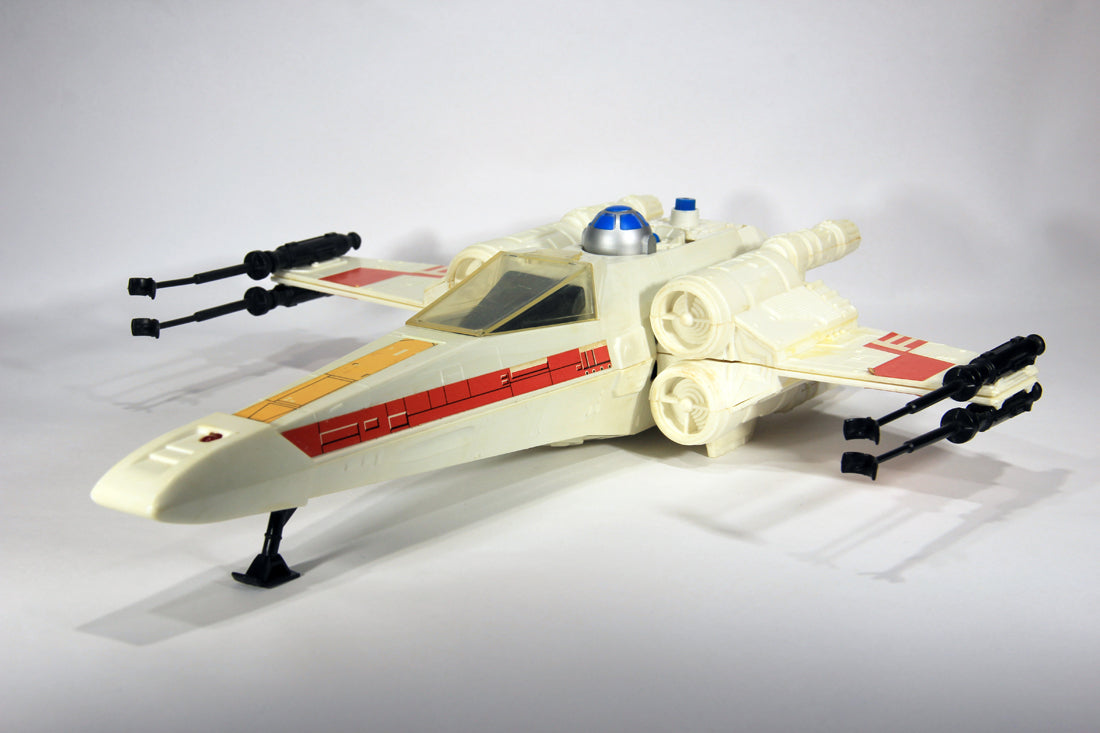Star Wars 1978 X-Wing Fighter Vintage With Rare GDE FR-ENG Canadian Box Works L015873