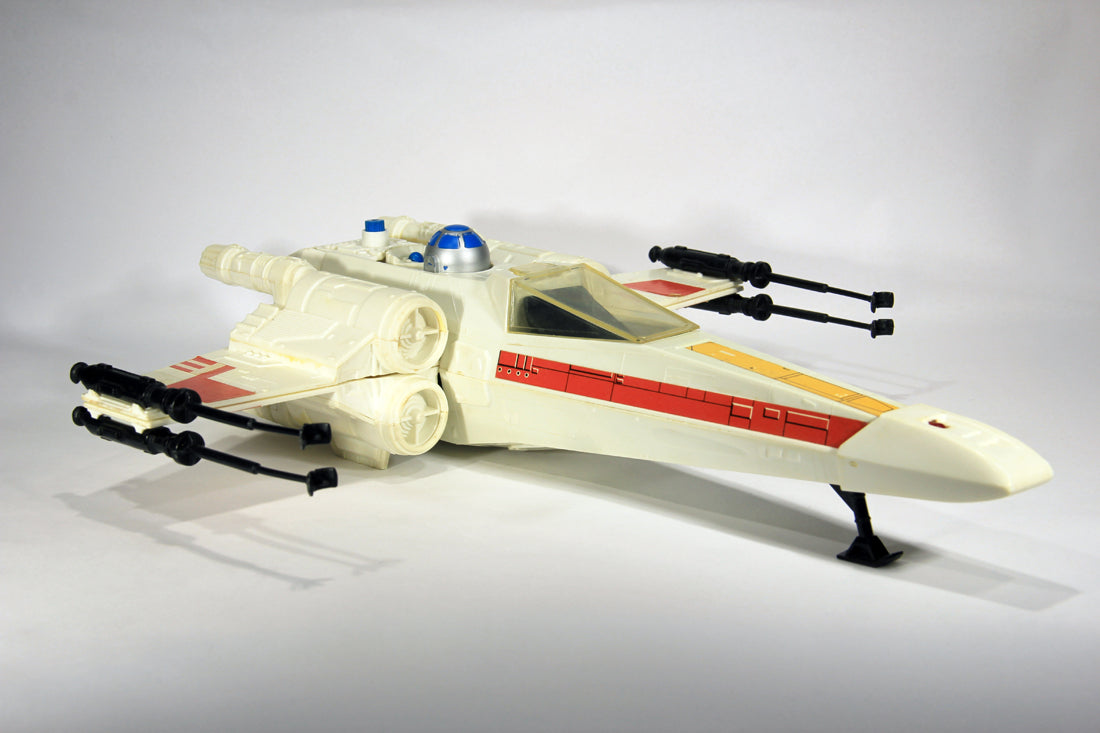 Star Wars 1978 X-Wing Fighter Vintage With Rare GDE FR-ENG Canadian Box Works L015873