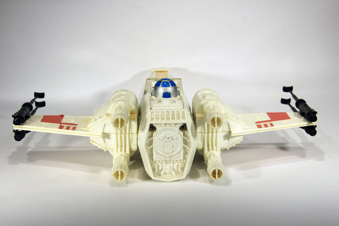 Star Wars 1978 X-Wing Fighter Vintage With Rare GDE FR-ENG Canadian Box Works L015873