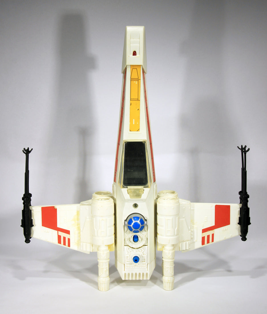 Star Wars 1978 X-Wing Fighter Vintage With Rare GDE FR-ENG Canadian Box Works L015873