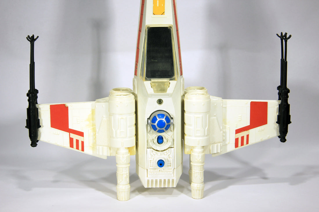 Star Wars 1978 X-Wing Fighter Vintage With Rare GDE FR-ENG Canadian Box Works L015873