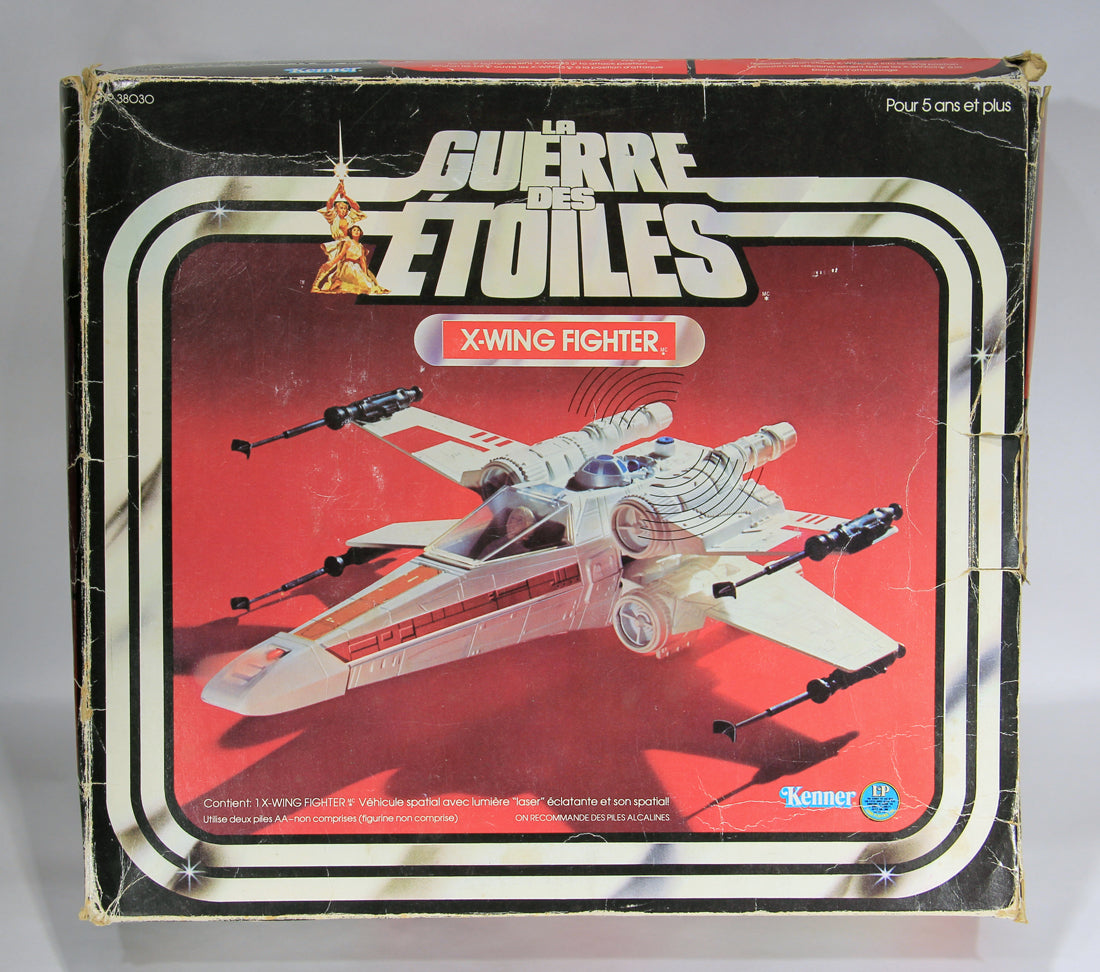Star Wars 1978 X-Wing Fighter Vintage With Rare GDE FR-ENG Canadian Box Works L015873