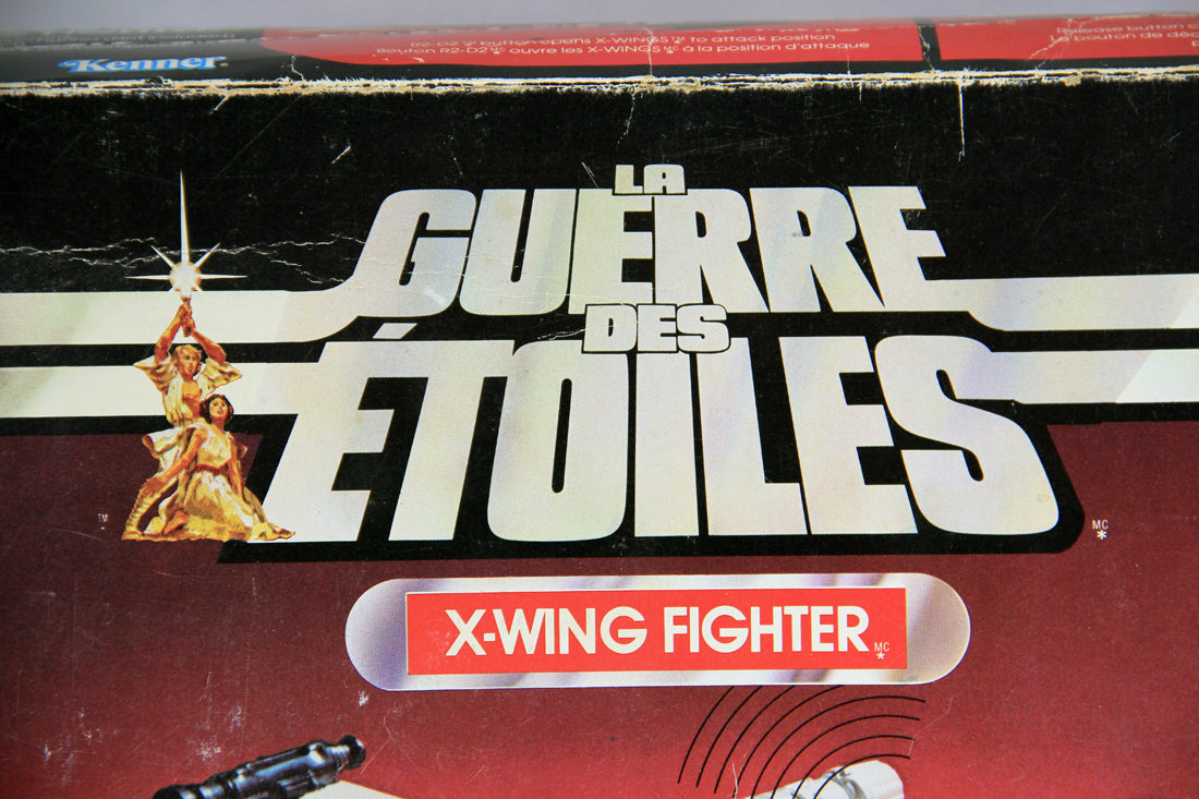Star Wars 1978 X-Wing Fighter Vintage With Rare GDE FR-ENG Canadian Box Works L015873