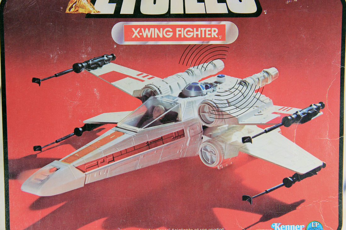 Star Wars 1978 X-Wing Fighter Vintage With Rare GDE FR-ENG Canadian Box Works L015873