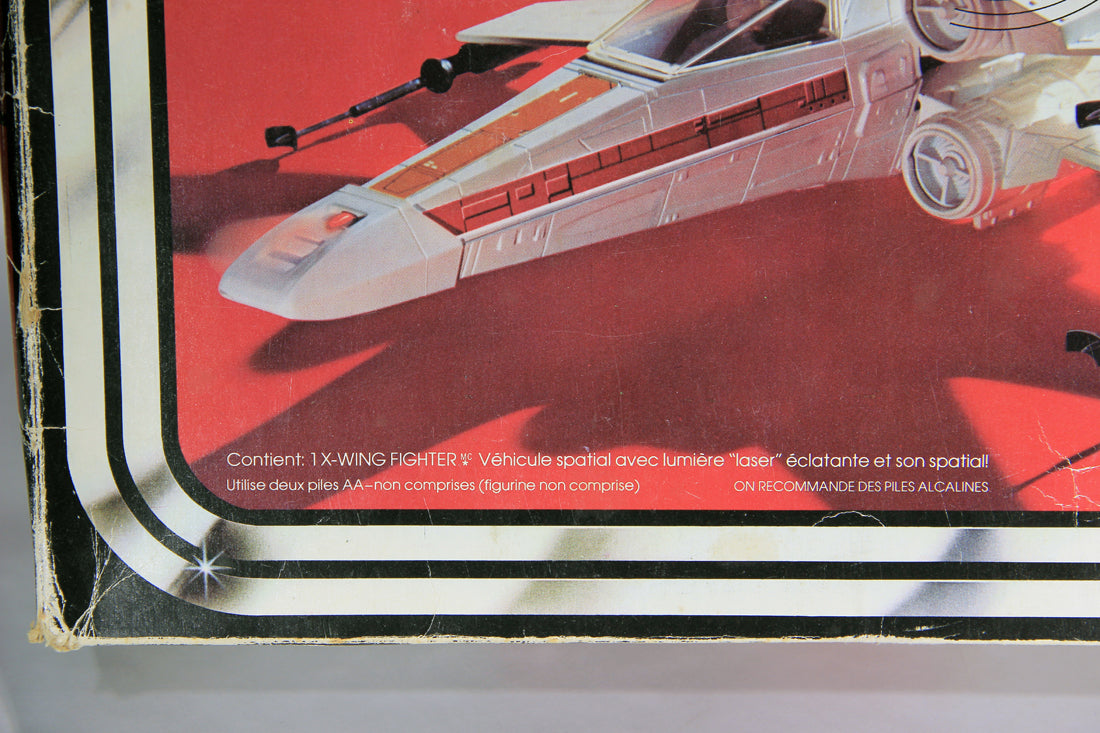 Star Wars 1978 X-Wing Fighter Vintage With Rare GDE FR-ENG Canadian Box Works L015873