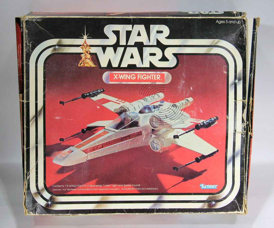 Star Wars 1978 X-Wing Fighter Vintage With Rare GDE FR-ENG Canadian Box Works L015873