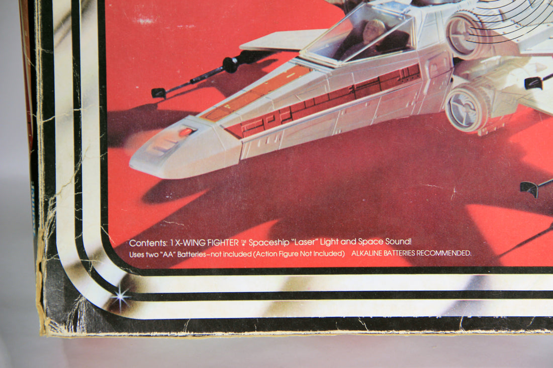 Star Wars 1978 X-Wing Fighter Vintage With Rare GDE FR-ENG Canadian Box Works L015873