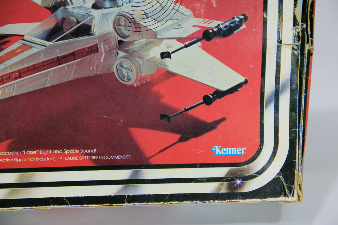 Star Wars 1978 X-Wing Fighter Vintage With Rare GDE FR-ENG Canadian Box Works L015873
