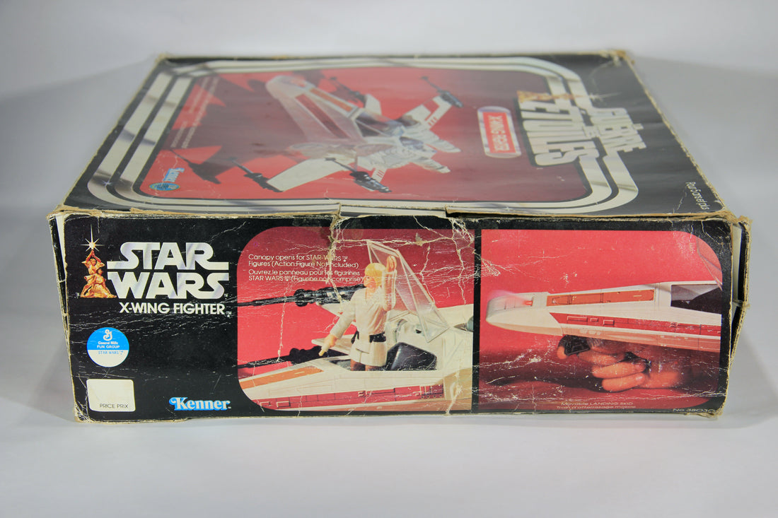 Star Wars 1978 X-Wing Fighter Vintage With Rare GDE FR-ENG Canadian Box Works L015873
