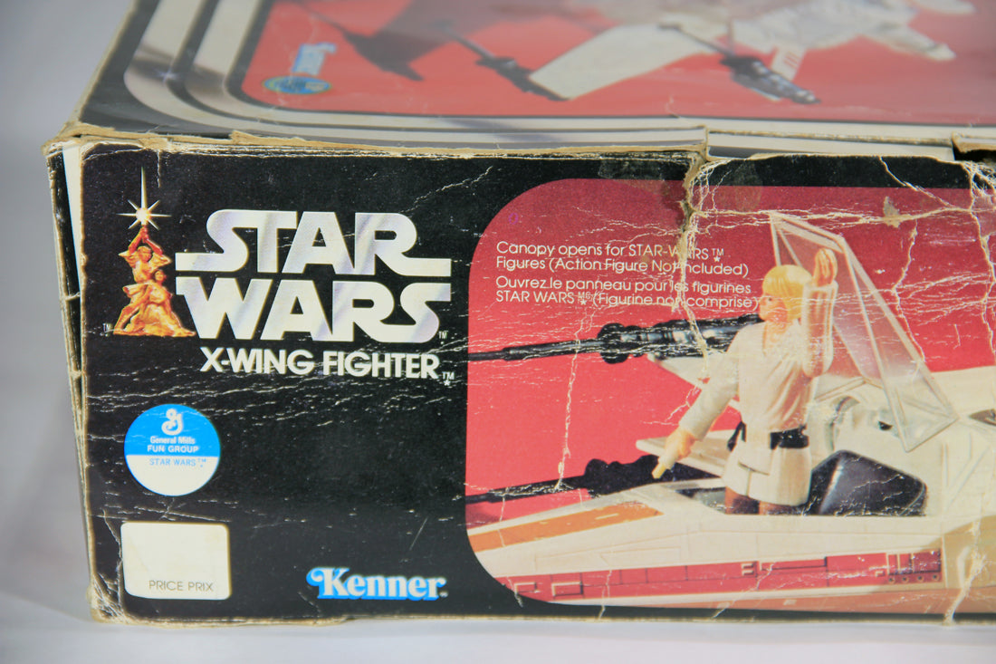 Star Wars 1978 X-Wing Fighter Vintage With Rare GDE FR-ENG Canadian Box Works L015873