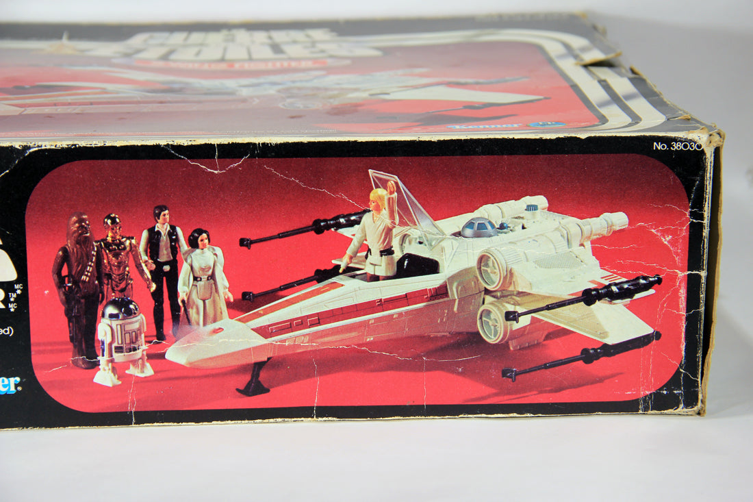 Star Wars 1978 X-Wing Fighter Vintage With Rare GDE FR-ENG Canadian Box Works L015873